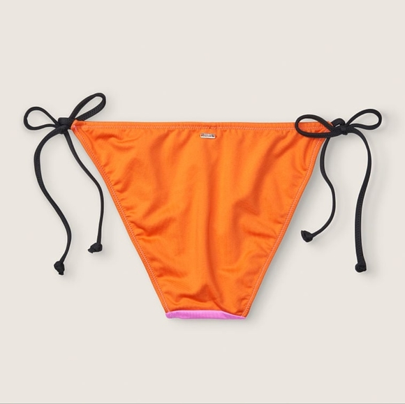 NWT Victoria's Secret PINK Side Tie Colour Block Swimsuit Bottoms - Picture 5 of 7